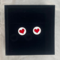 Heart shape red